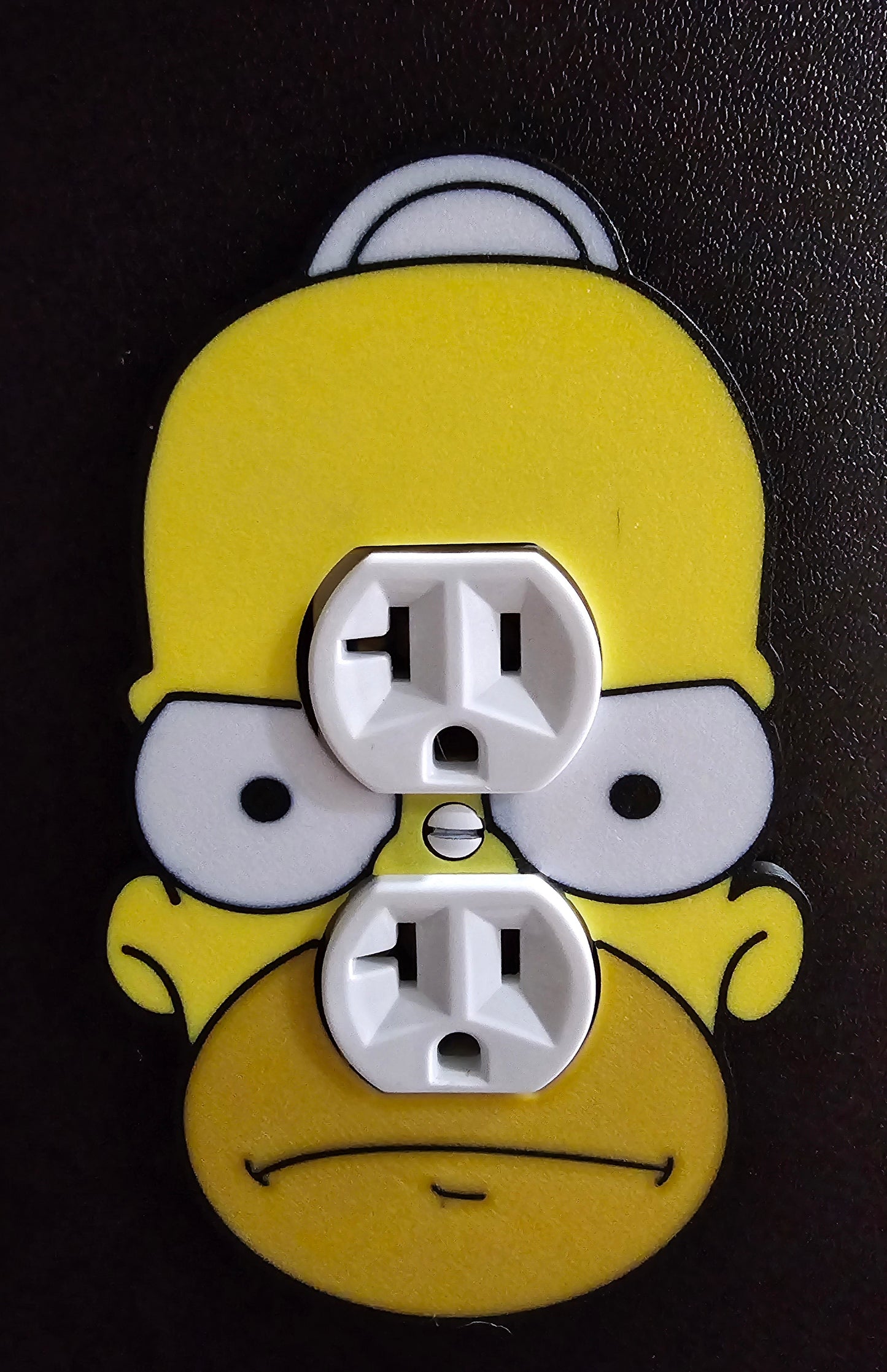 Homer Simpson Wall Plates