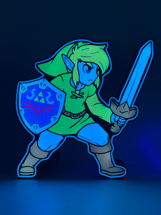 Link from Zelda Lightbox