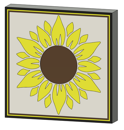 Sunflower Lightbox