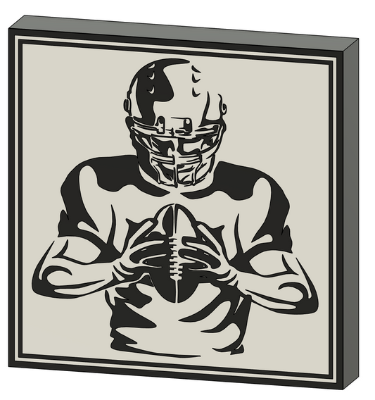 Football Player Lightbox