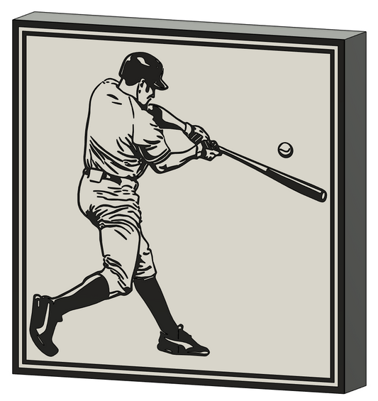 Baseball Player Lightbox