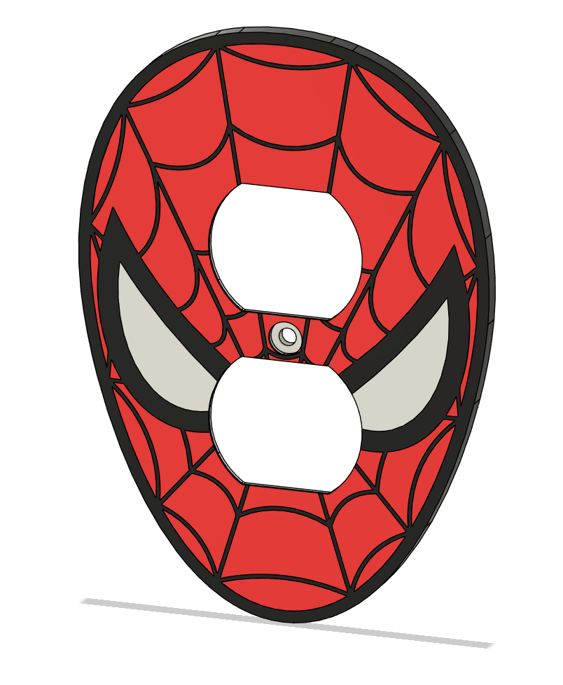 Spiderman Wall Plates