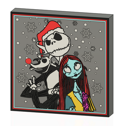 Jack Skellington, Sally, and Zero Lightbox